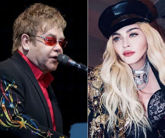 Homenagem de Madonna a vítimas da Aids ganhou elogios de Elton John