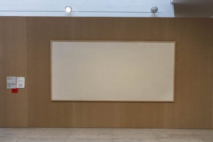 Ele havia recebido cerca de 534 mil coroas dinamarquesas (R$ 450 mil, na Ã©poca) do museu para recriar antigas obras de arte usando cÃ©dulas de dinheiro, mas Haaning resolveu improvisar.