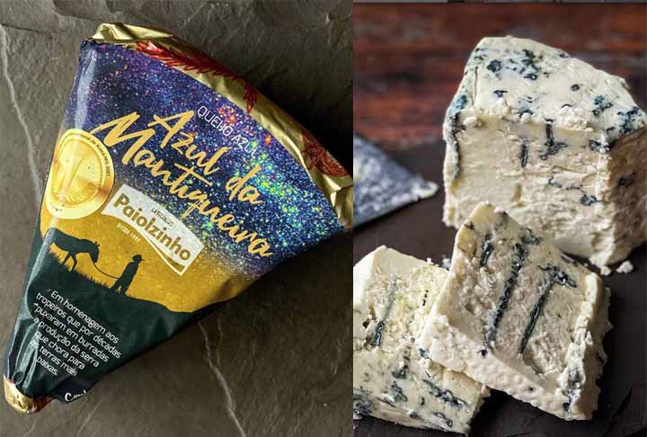 O Queijo Azul da Mantiqueira e o Capim Mantiqueira, ambos da marca Paiolzinho, levaram a medalha de prata.-Instagram @paiolzinho