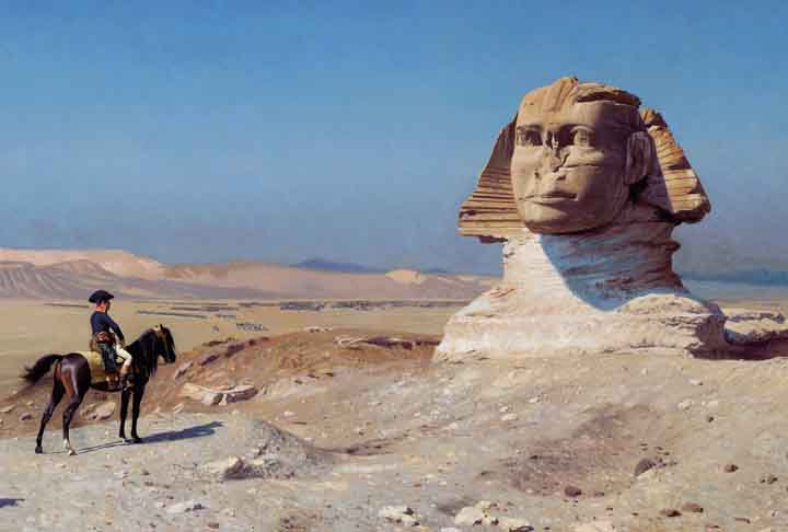 Acredita-se que a Esfinge tenha sido construída durante o reinado do faraó Quéfren, por volta de 2500 a.C., integrando-se ao seu templo funerário. Essa associação reforça a ideia de que o rosto da estátua seria representação do próprio faraó, eternizado em pedra e ligado ao poder divino. A fusão entre corpo de leão e rosto humano criava uma imagem de autoridade espiritual, capaz de transmitir sabedoria e força. A monumentalidade da Esfinge não era apenas estética, mas política, reafirmando o pod