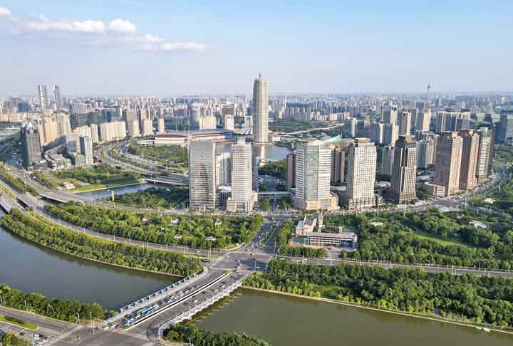 Zhengzhou é a maior cidade da província de Henan, no centro da China.