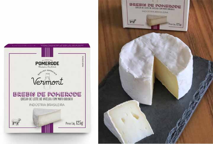 Além do Queijo 5, outro bronze de Pomerode é o Brebis de Pomerode. O queijo utilizan leite de ovelha produzido no oeste de Santa Catarina. O nome Brebis significa ovelha em francês.-Facebook Galeria do Queijo