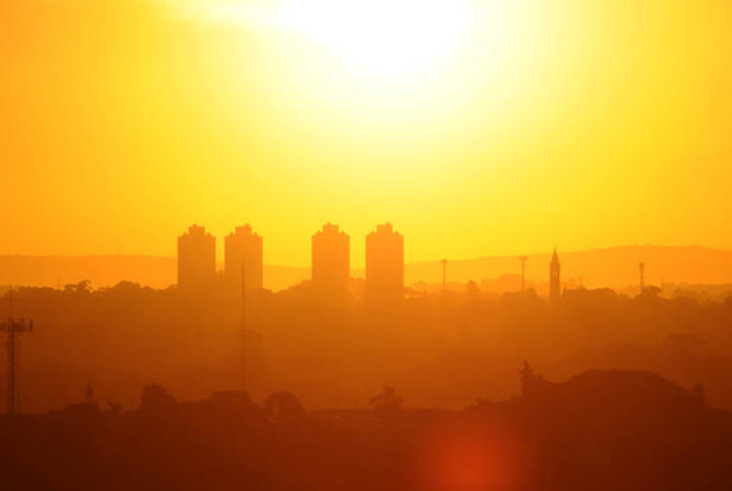 Pesquisa mostra cidades com muitos dias de extremo calor