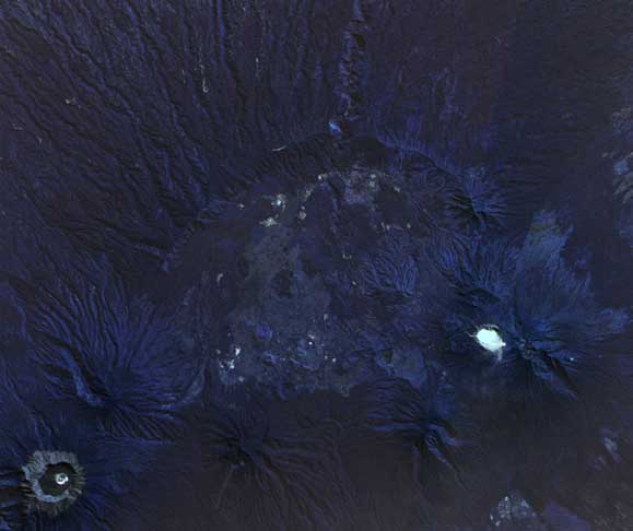 Satélite mostra o maior 