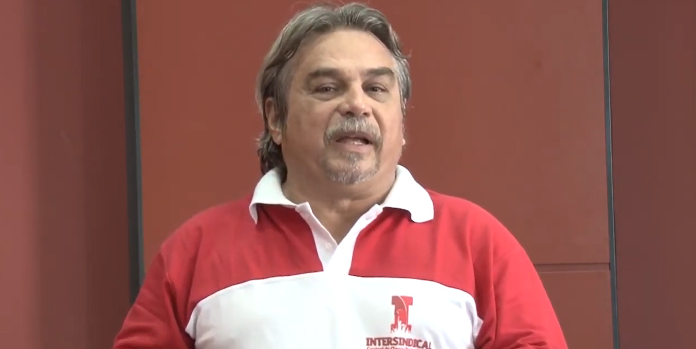 "O Lealdo foi muito decente.  Desde o início, teve boa vontade e quis ajudar. O problema é que o banco dele não liberava o limite. Ele fez a devolução assim que conseguiu. E mandou o comprovante", afirmou na época.-Reprodução/Intersindical classe trabalhadora