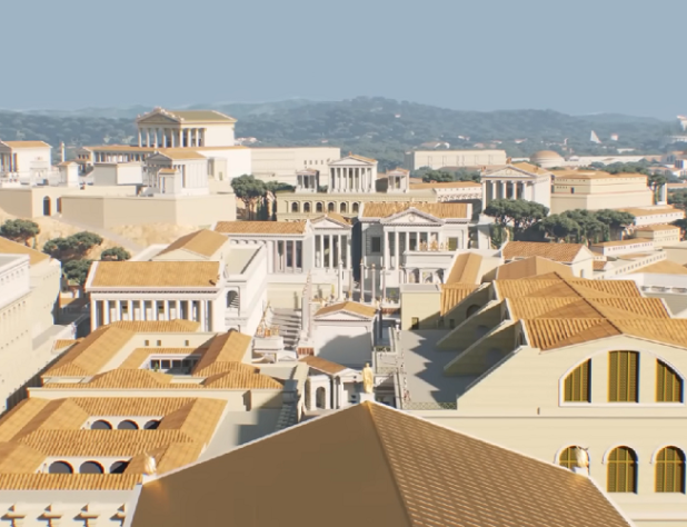 Plataforma permite 'viajar' por Roma em reconstrução 3D
