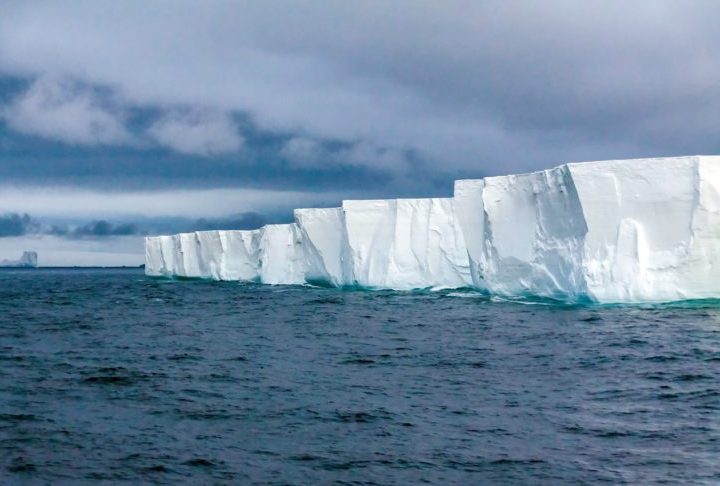 Os icebergs podem variar muito em tamanho, desde pequenos pedaços chamados de "growlers" até gigantes com dezenas de quilômetros de extensão.