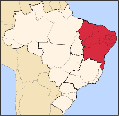 Em relação ao  Nordeste, a região seguiu perdendo população para outros lugares do Brasil. Entre os estados nordestinos, somente a Paraíba teve saldo positivo no quesito, com 30.952 pessoas.
