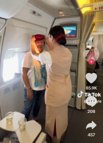 passageiros de avião