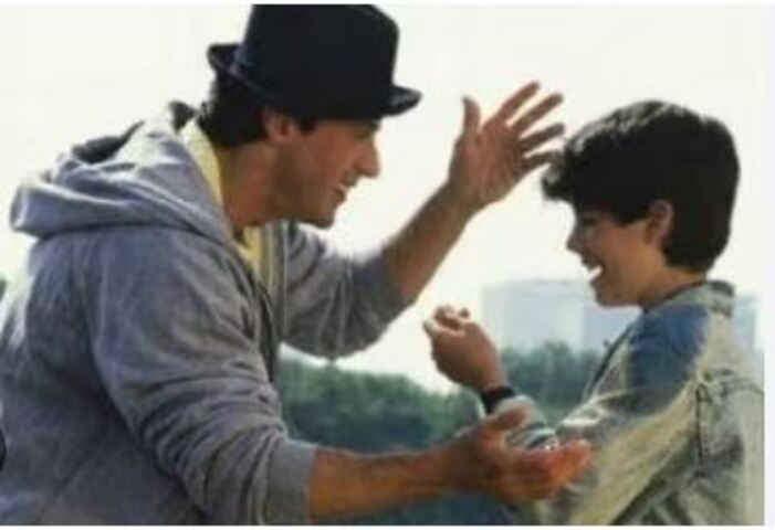 No documentário "Sly", que estreou em 2023 no Netflix após ser exibido o Festival Internacional de Cinema de Toronto (CAN), o ator revelou que o personagem vivido pelo filho em "Rocky V" inspirou-se na relação dos dois. Na trama, a paixão pelo boxe é que une pai e filho. "Tentei pegar algo (para o roteiro) que realmente é o que eu gostaria de ter feito na vida real, mas não fui capaz de fazer", confessou.