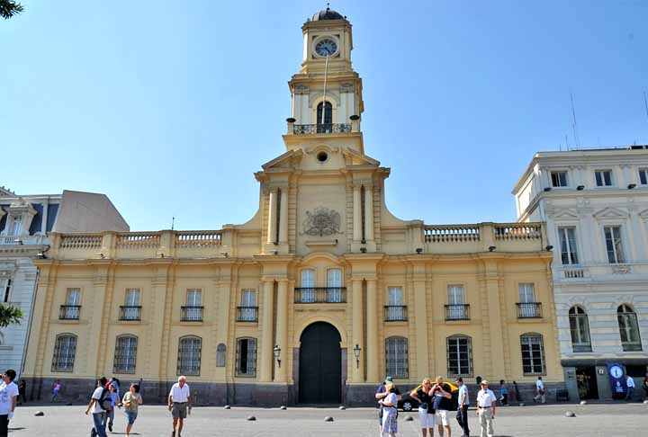 O Museu Histórico Nacional, em Santiago, é outro ponto obrigatório para os turistas que querem conhecer mais da cultura chilena. São 18 salas temáticas, que contam a história do país desde o período pré-colonial até a sanguinária ditadura militar.   - Divulgação/Governo do Chile