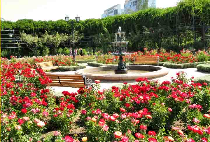 Uma das principais e mais belas áreas verdes da capital chilena, o Parque Araucano é bem cuidado, com belo jardim com rosas, espaço para piquenique, brinquedos para crianças, áreas para esporte, lanchonetes e restaurantes. - Flickr/powershotiando