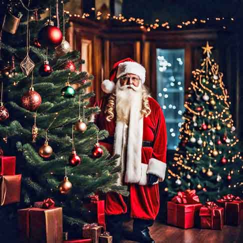 Em 1848, a rainha Vitória e seu marido, o príncipe Alberto (outro imigrante alemão), instigaram a imaginação dos admiradores da realeza em todo o mundo quando o jorna 'Illustrated London News' publicou uma ilustração da família reunida em torno de uma árvore de Natal decorada. 