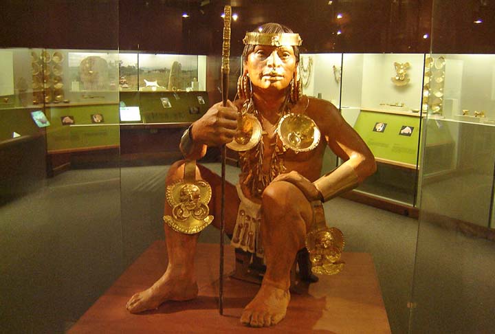 O Ouro Calima é um museu arqueológico dedicado à cultura Calima, localizado no centro histórico de Santiago de Cali, Colômbia.  O local mostra as expressões artísticas e culturais das populações pré-hispânicas.-Flickr 
Banco de la República