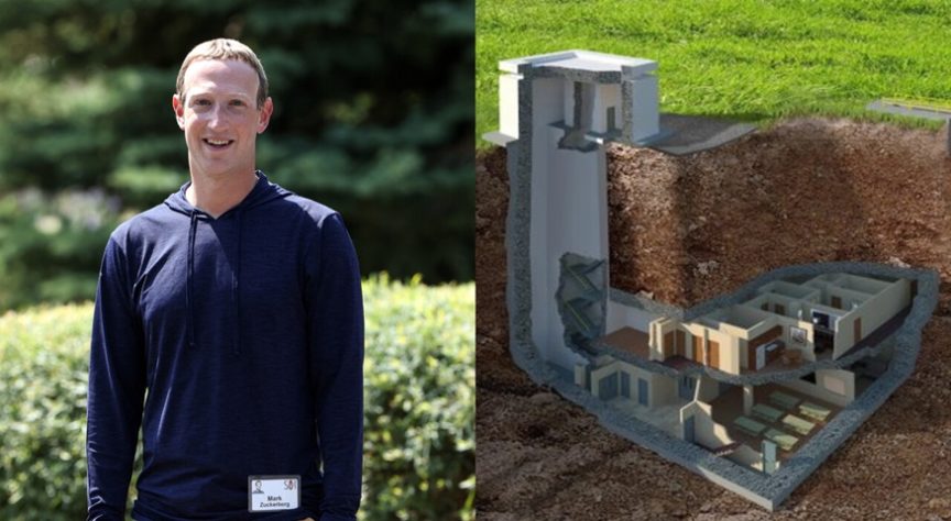 Mark Zuckerberg constrói bunker de R$ 1,3 bilhão