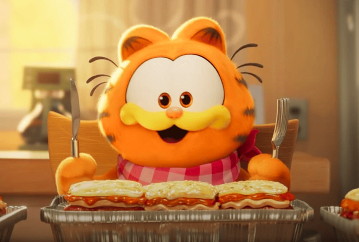 ?Garfield: Fora de Casa? (23 de maio): A nova versão de um dos gatos mais famosos da cultura pop promete voltar com tudo em 2024. O ator Chris Pratt (o 'Starlord' de 'Guardiões da Galáxia?) é quem vai dublar o bichano no áudio original. - divulgação / sony pictures