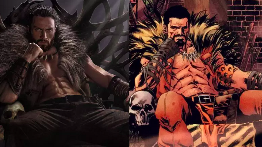 ?Kraven, o Caçador? (13 de dezembro): O longa conta a história de Sergei Kravinoff, que depois vem a se tornar um dos vilões mais icônicos do Homem-Aranha: Kraven, o Caçador.  - divulgação / reprodução
