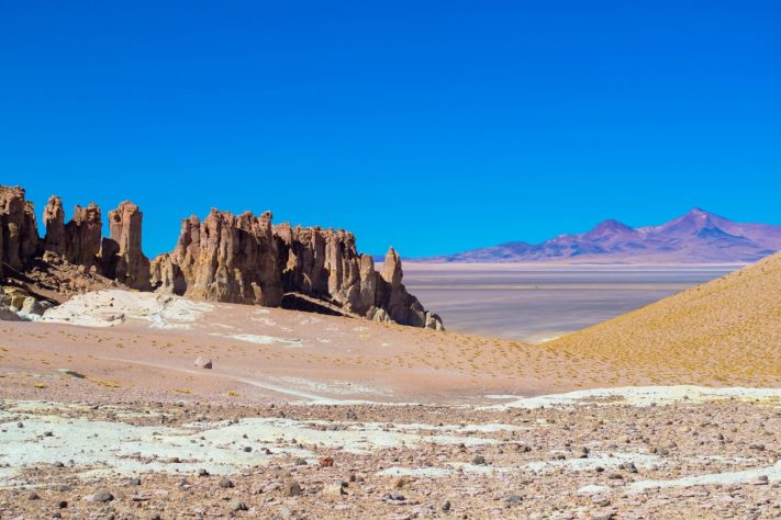Lagoas de micróbios na Argentina 