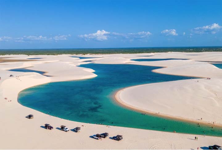 Lençóis Maranhenses (Brasil)- Parques nacionais mais bonitos do mundo -