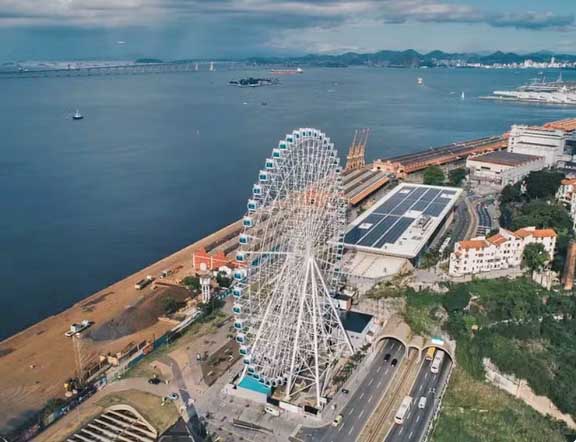 Diversão e vista panorâmica: As maiores rodas-gigantes do mundo