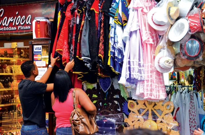 Pontos de comércio popular no Carnaval 