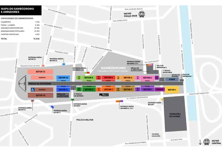 A Rede Globo, que transmitia os desfiles atÃ© entÃ£o, se recusou a cobrir a festa em 1984 por  nÃ£o concordar com a divisÃ£o dos desfiles do grupo principal em dois dias. A TV Manchete, entÃ£o, fez a transmissÃ£o do evento. 