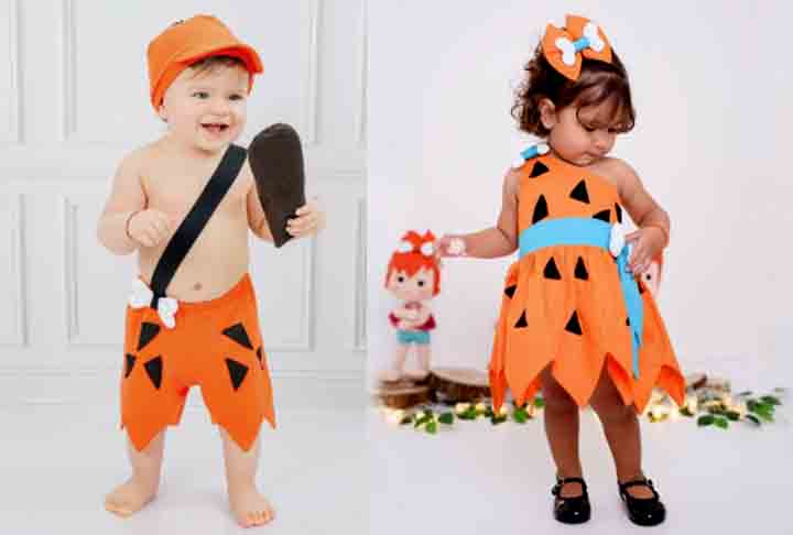 <p>E este vale para crianças ou adultos: Bam-Bam e Pedrita – resgatando o popular desenho dos Flintstones – estão entre as tendências que nunca saem de moda no Carnaval </p>
