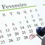 Calendário fevereiro