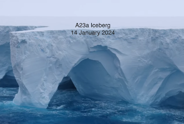 Iceberg A23a -- maior iceberg do mundo