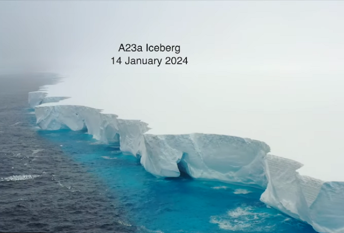 Iceberg A23a -- maior iceberg do mundo