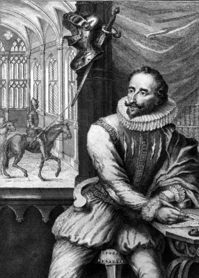 Sua influência sobre a língua foi tanta que o castelhano é comumente chamado de "La lengua de Cervantes" (A língua de Cervantes, em português). - William Kent/Wikimedia Commons