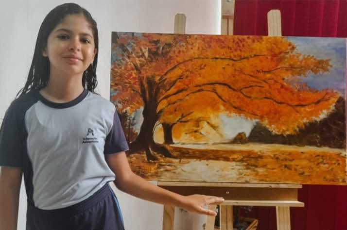 Sophia Helena Moreira de Oliveira vai expor no Louvre