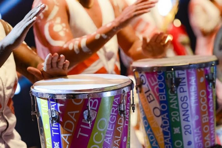 Timbal - bateria escola de samba