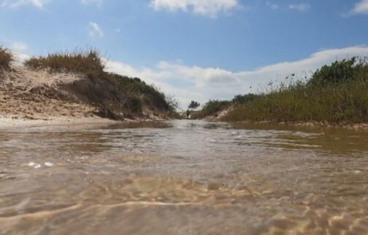 Piscinas naturais atraem turistas a Santa Catarina