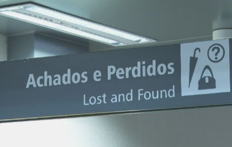 Achados e perdidos aeroportos