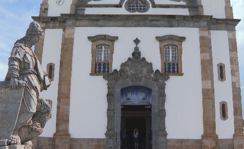 O Museu de Congonhas, em Minas Gerais, é um patrimônio precioso da arte de Aleijadinho. -  (crédito: Reprodução/TV Globo)