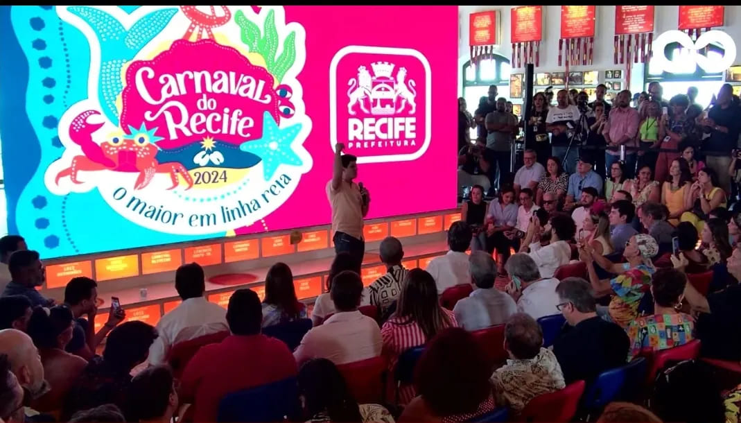 Assim como em 2024, o carnaval de Recife teve um dia a mais adicionado a seu calendário. O início da folia aconteceu em 27/02, estendendo-se até terça-feira, 4 de março. - Divulgação/Prefeitura de Recife