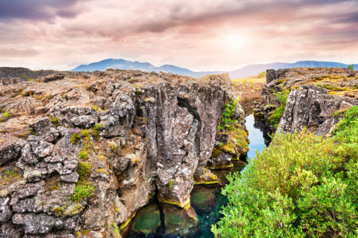Silfra, Islândia