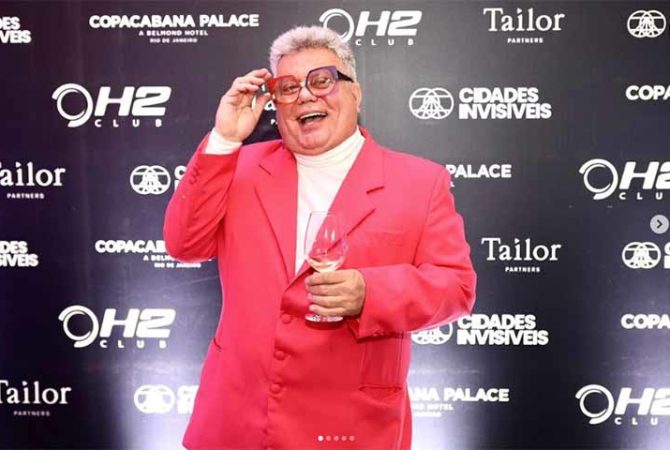 Milton Cunha brinca sobre aguentar calor do Rio: ‘Cachê elevado refresca’