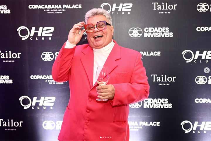 Milton Cunha brinca sobre aguentar calor do Rio: ‘Cachê elevado refresca’