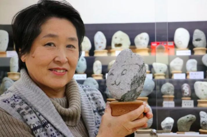 Yoshiko Hayama - Museu japonês inusitado tem pedras com rostos