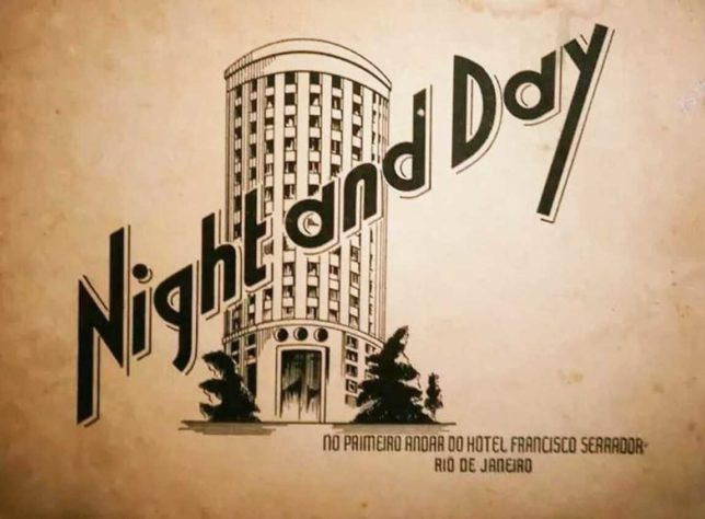 Cartaz boate Night and Day RJ