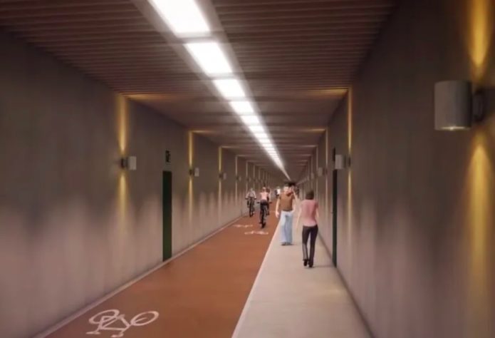 Projeto de túnel subaquático Santos-Guarujá
