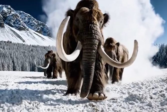 Empresa tenta ‘reviver’ espécies extintas e planeja nascimento de mamute até 2028