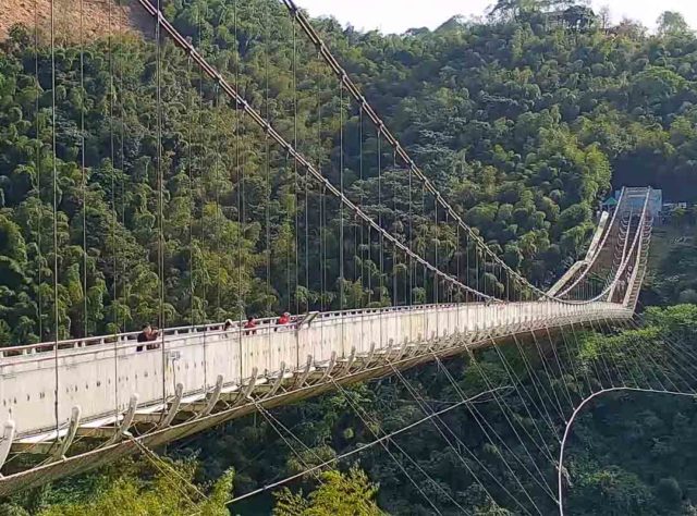 Ponte Suspensa Taiping, Taiwan 