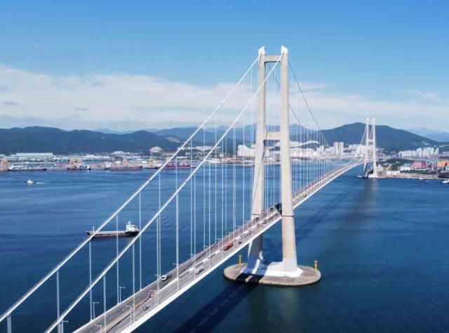 Ponte Yi Sun-sin, Coreia do Sul