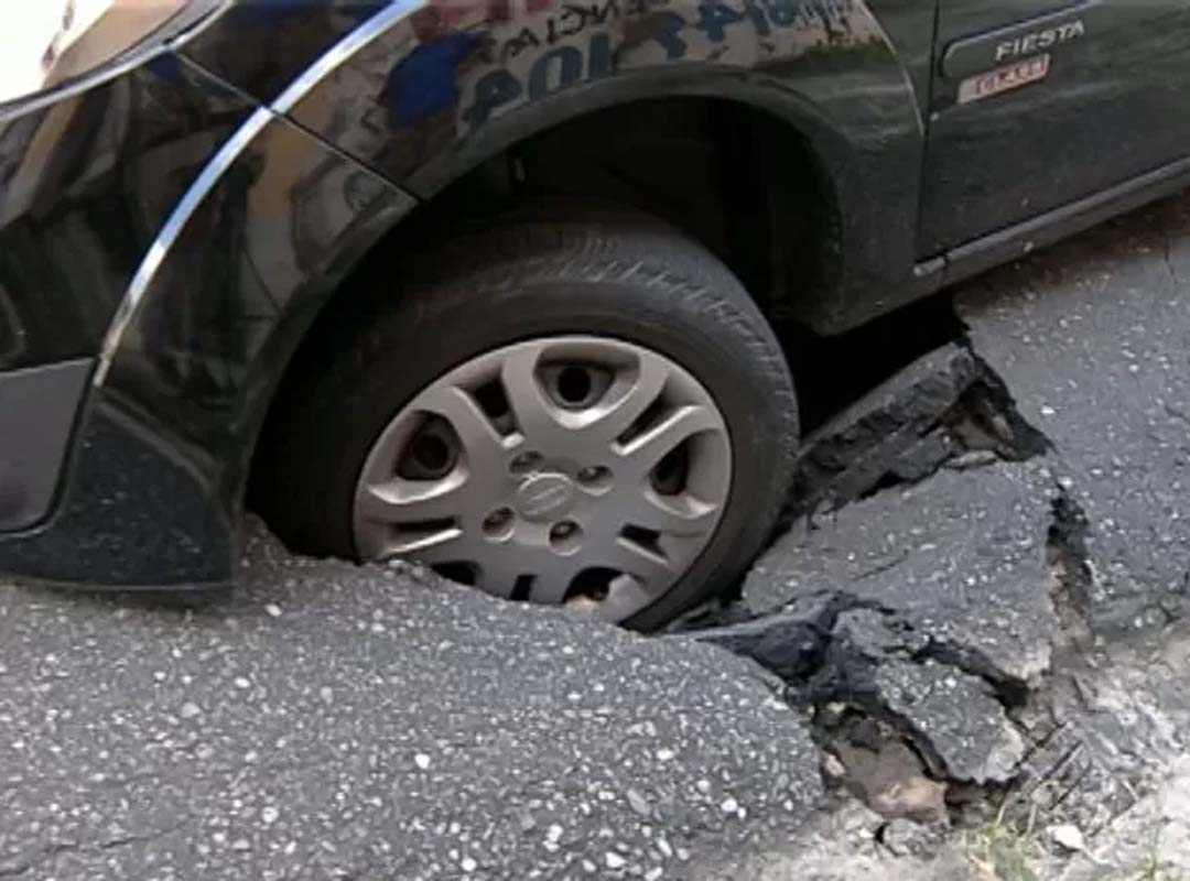 Pesquisa aponta asfalto brasileiro como o segundo pior do mundo