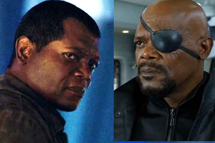 Samuel L. Jackson - Como Nick Fury no filme 