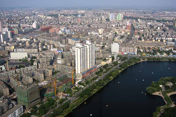 Shenyang, na China - classificação do ar: insalubre.

-Flickr Prinzessin Wunderschoen