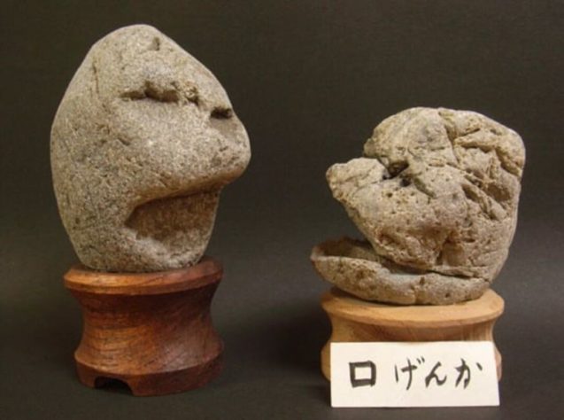 Museu japonês inusitado tem pedras com rostos